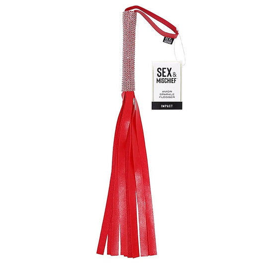 Amor Sparkle Flogger by Sportsheets - Whips And Crops