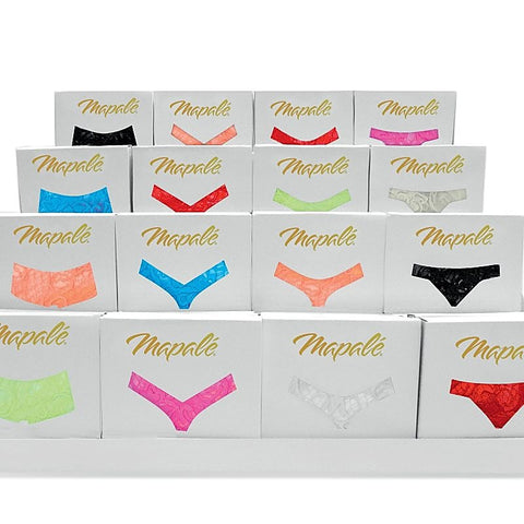 Lace V Back Womens Thong by Mapale - G-Strings, Panties and Shorts