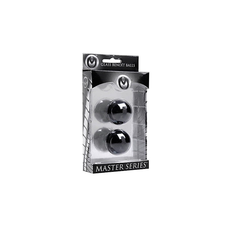 Jaded Glass Ben Wa Balls by XR Brands - Love Eggs and Kegel Exercisers