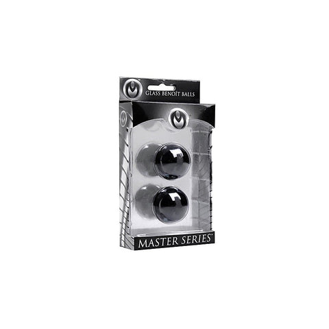 Jaded Glass Ben Wa Balls by XR Brands - Love Eggs and Kegel Exercisers