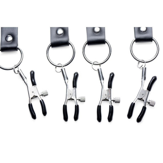 Spread Labia Spreader Straps by XR Brands - Spreaders and Hangers