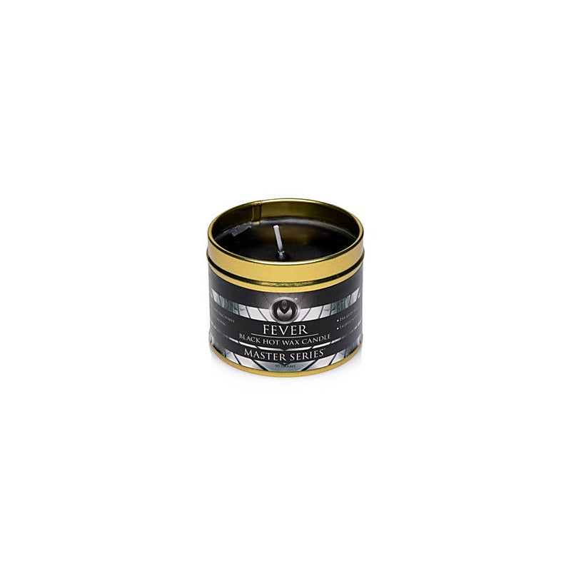 Master Series Fever Black Hot Wax Candle by XR Brands - Bath and Intimate Fragrances