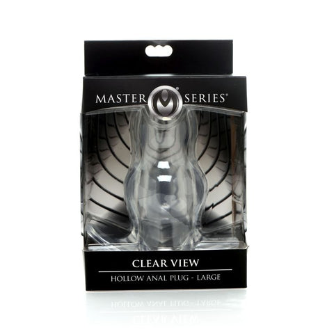 View Hollow Anal Plug by XR Brands - Butt Plugs