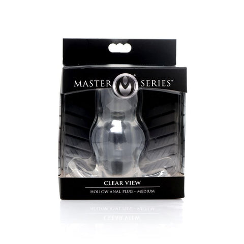 View Hollow Anal Plug by XR Brands - Butt Plugs