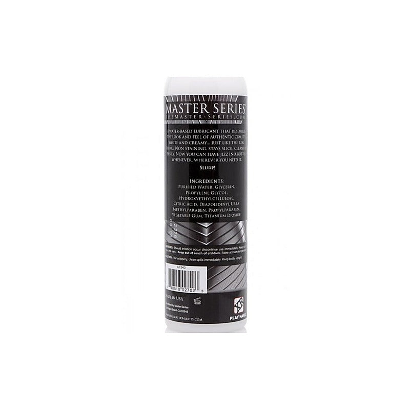 Master Series Jizz Water-Based Lubricant by XR Brands - Water Based Lubes