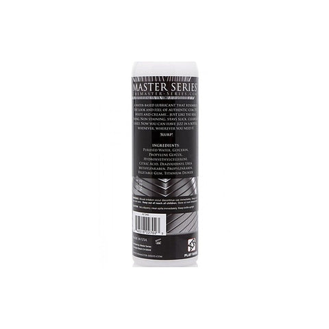 Master Series Jizz Water-Based Lubricant by XR Brands - Water Based Lubes