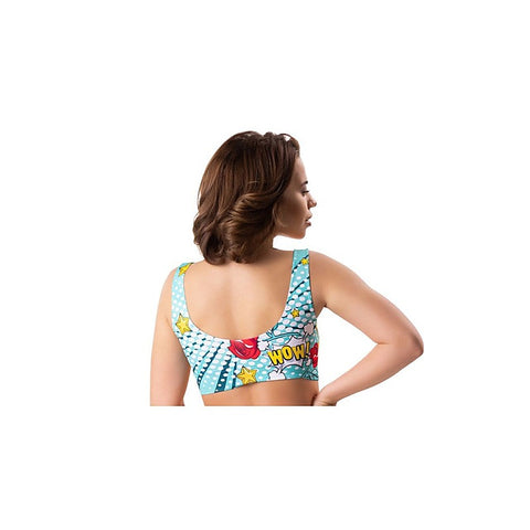Premium Comics Like Crop Top by Mememe Lingerie - Bras and Bra Sets