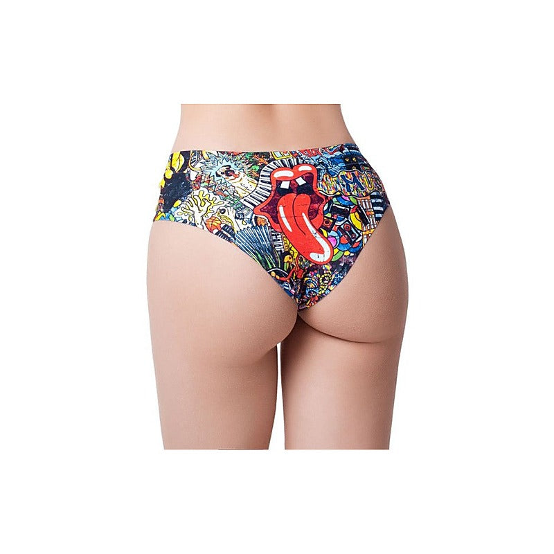 Psychotropical Trash Women's Thong by Mememe Lingerie - G-Strings, Panties and Shorts