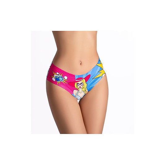 Comics Beach Girl Slip Sexy Panties by Mememe Lingerie - G-Strings, Panties and Shorts
