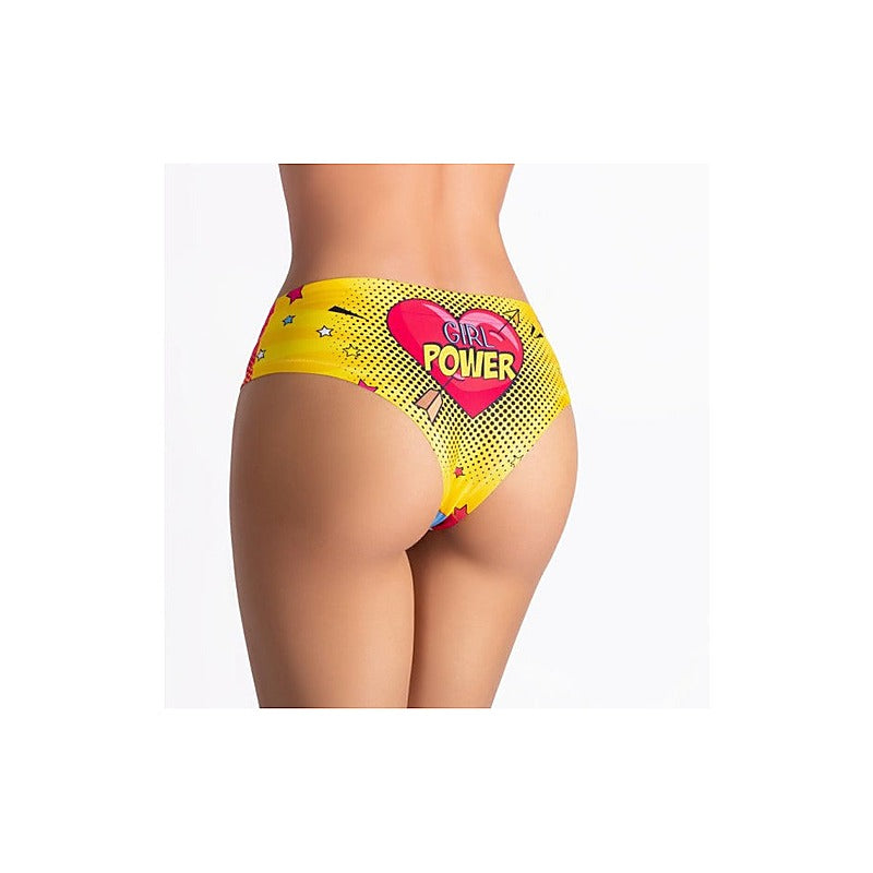 Comics Strong Girl Slip by Mememe Lingerie - G-Strings, Panties and Shorts