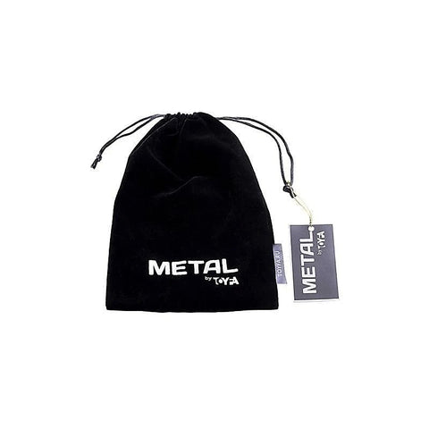 Metal Silver Anal Plug with Fluffy Bunny Tail by ToyFa - Butt Plugs