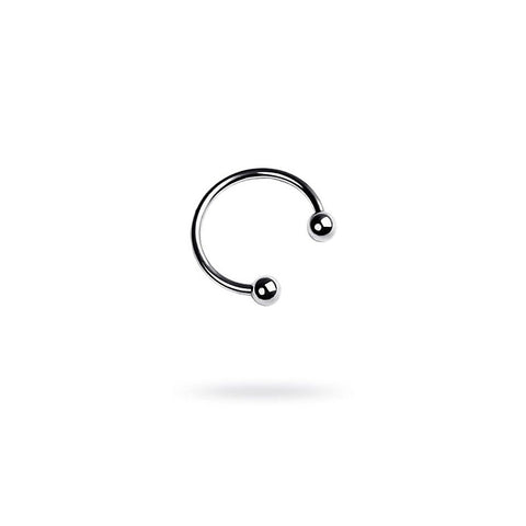 Metal Silver Metal Penis Erection Ring 3cm by ToyFa - Cock Rings