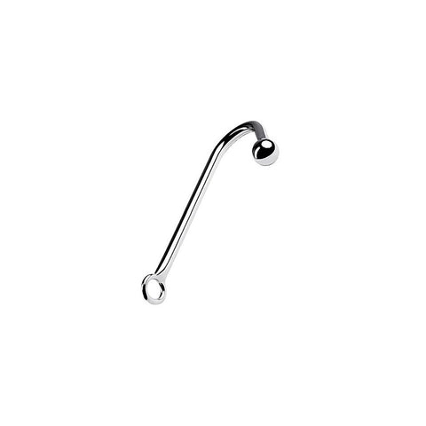 Metal Anal Hook With Bondage Ball by ToyFa - Ball and Cock Toys