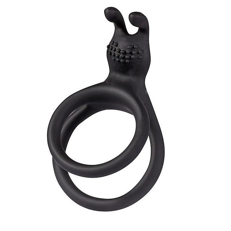 Maia ATLAS Dual Ring Cock Ring with Built in Antennae for Enhanced Pleasure - Cock Rings