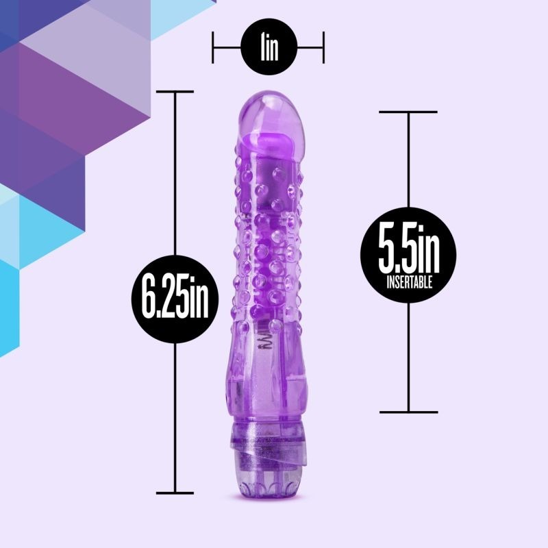 Bump N Grind Vibrating Dildo by Blush Novelties - Vibrating Dildos