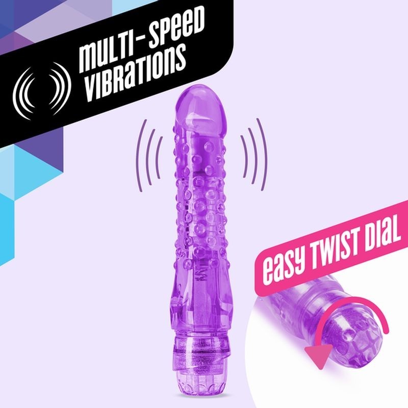 Bump N Grind Vibrating Dildo by Blush Novelties - Vibrating Dildos