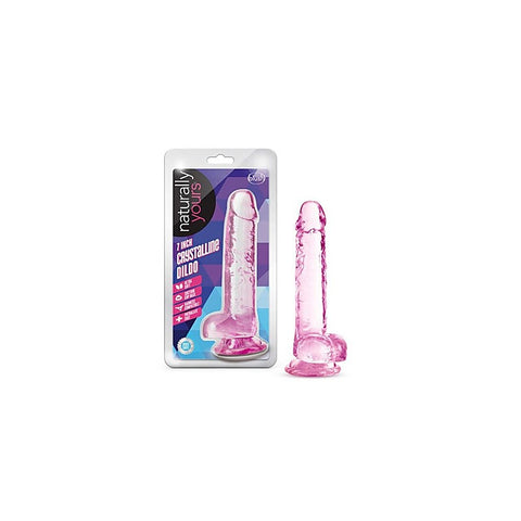 Naturally Yours 7 Inches Crystalline Realistic Dong - Realistic Dildos
