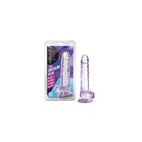 Naturally Yours 7 Inches Crystalline Realistic Dong - Realistic Dildos