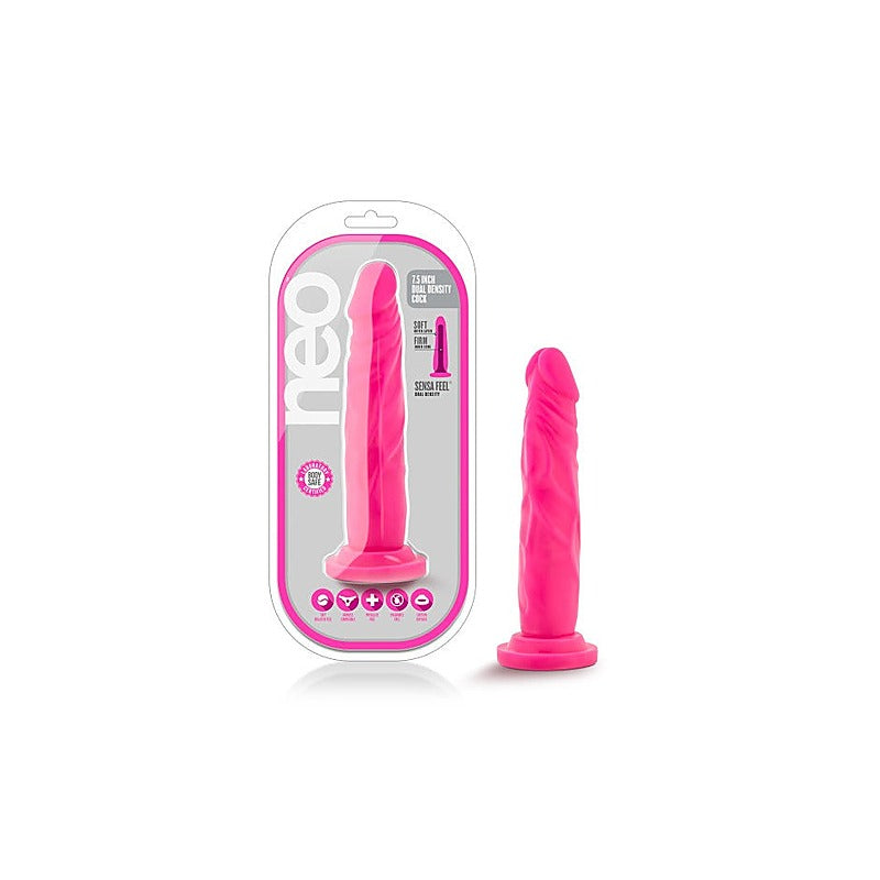 Neo Dual Density Realistic Cock 19cm by Blush Novelties - Realistic Dildos