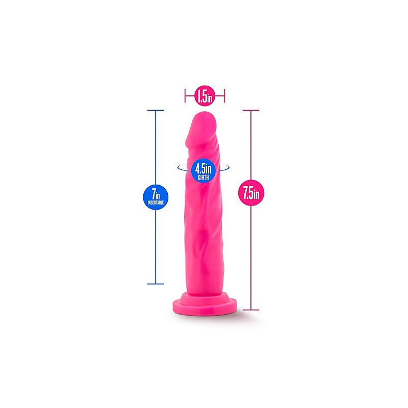 Neo Dual Density Realistic Cock 19cm by Blush Novelties - Realistic Dildos