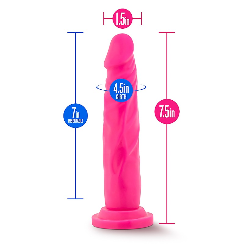 Neo Dual Density Realistic Cock 19cm by Blush Novelties - Realistic Dildos