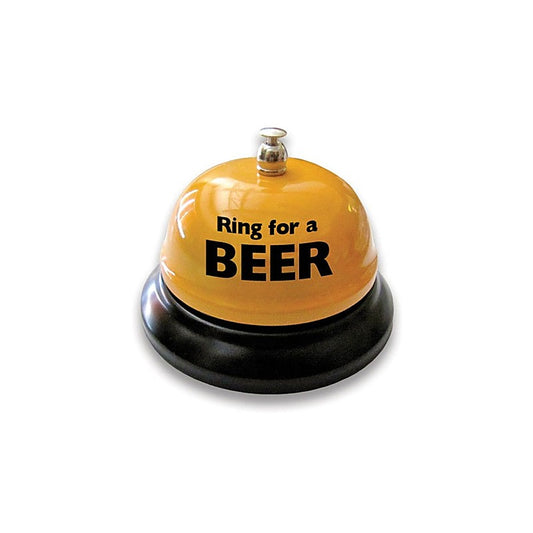 Beer Flashy Yellow Table Bell by Ozze Creations - Party Gifts and Novelties