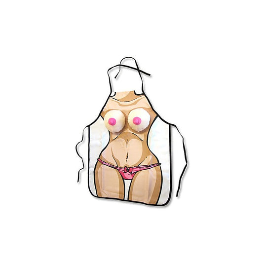 BBQ Boobie Shaped Apron by Ozze Creations - Party Gifts and Novelties