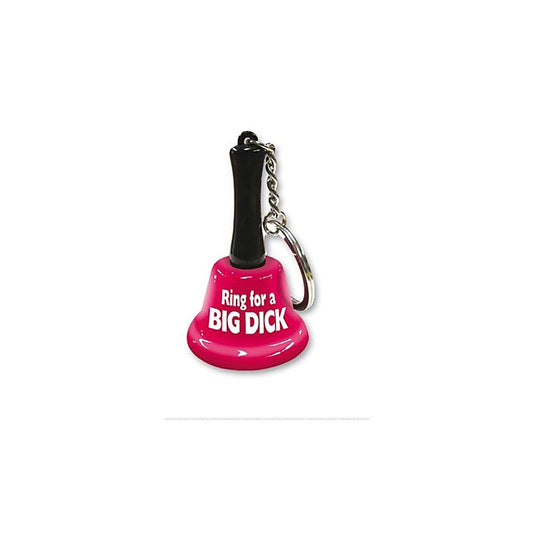 Novelty Ring For A Big Dick Mini Bell Key Chain - Party Gifts and Novelties