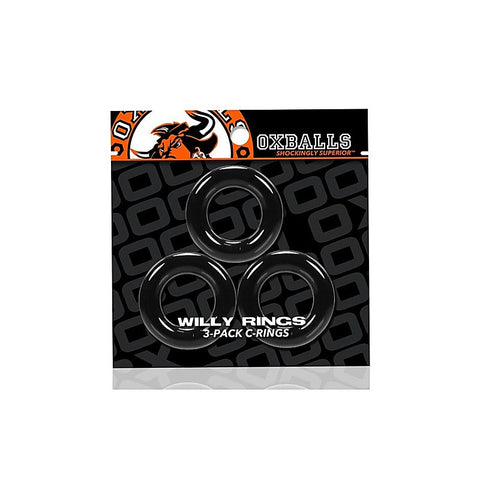Willy TPR Male Stretchy Cock Rings by OxBalls - Cock Ring Sets