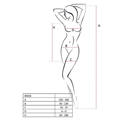 Dress BLK With Open Sides by Passion Lingerie - Adult Toy Cleaner