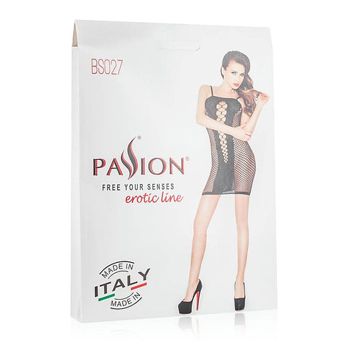 Translucent Sexy Dress With Open Sides by Passion Lingerie - Skirts And Club Wear
