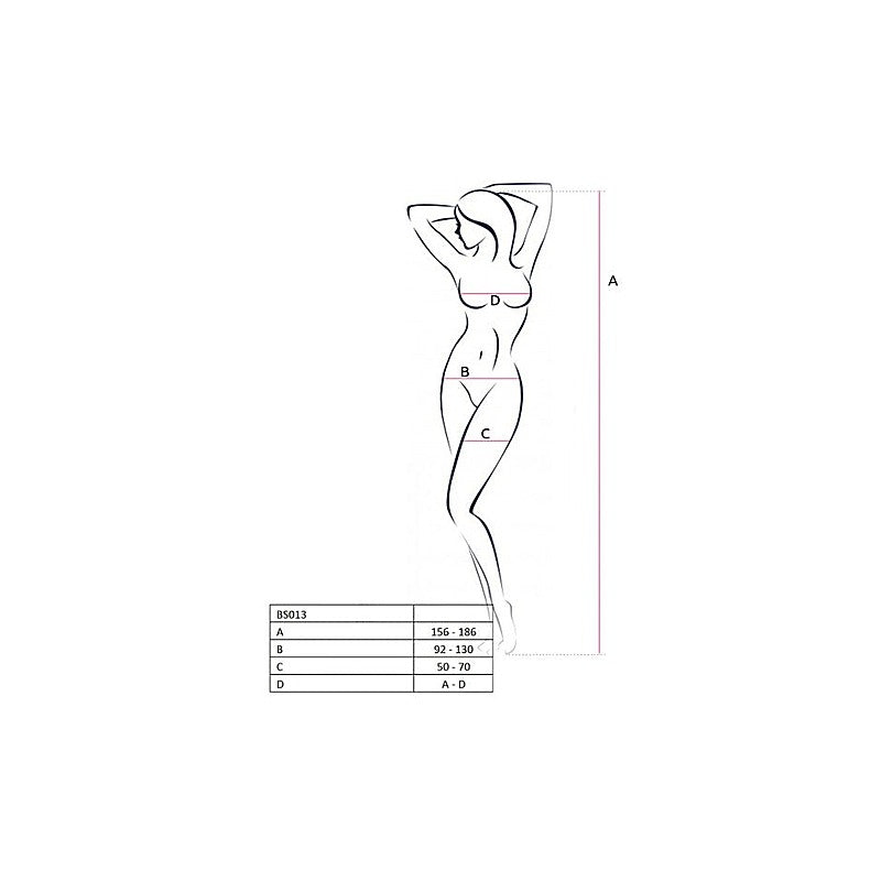Premium Bodystocking BS013 by Passion Lingerie - Body Stockings