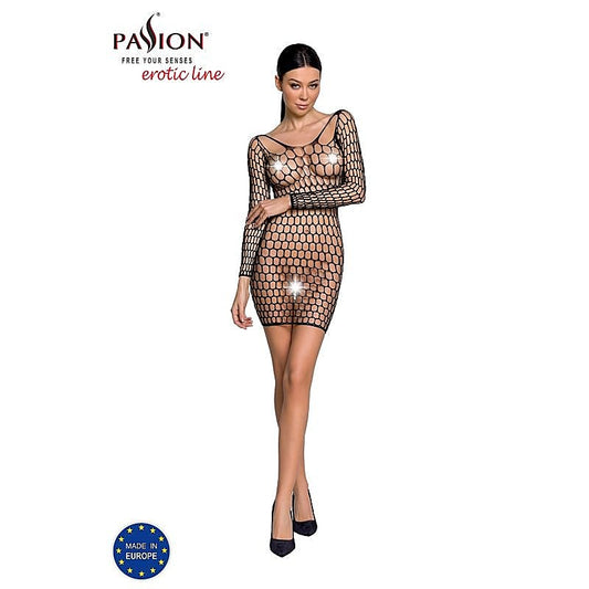 Sexy Womens Mini Body Dress BS093 by Passion Lingerie - Body Stockings