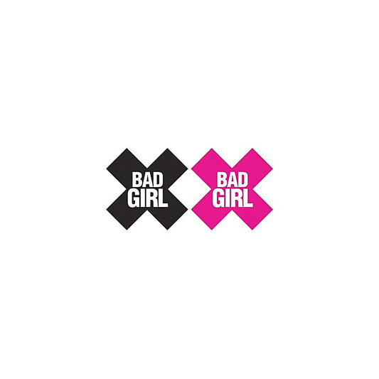 Peekaboo Self Adhesive Nipple Pasties Bad Girl - Fancy Dress Ups