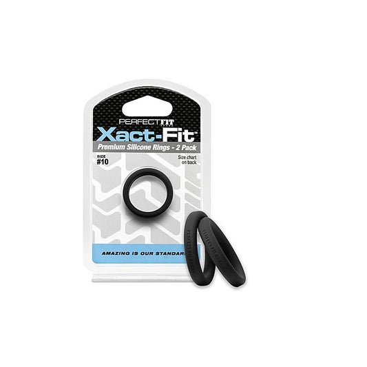 Xact-Fit #10 Stretchy Cock Rings by Perfect Fit - Cock Ring Sets