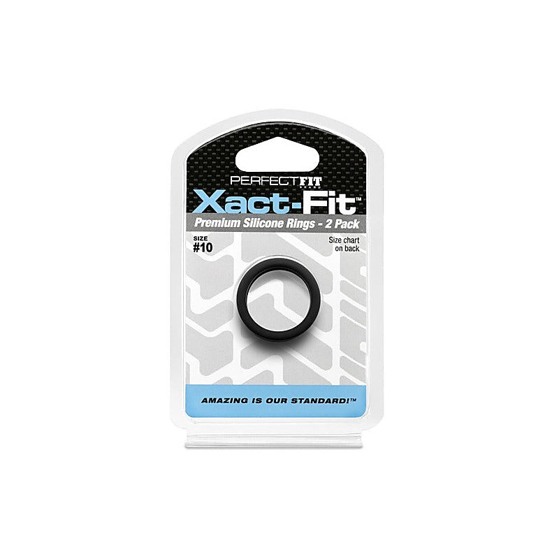 Xact-Fit #10 Stretchy Cock Rings by Perfect Fit - Cock Ring Sets
