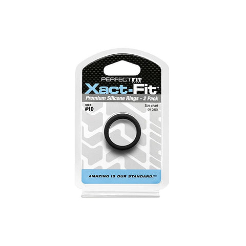 Xact-Fit #10 Stretchy Cock Rings by Perfect Fit - Cock Ring Sets