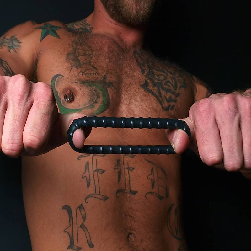 Ribbed Stretchy Cock Ring by Perfect Fit - Stretchy Cock Rings