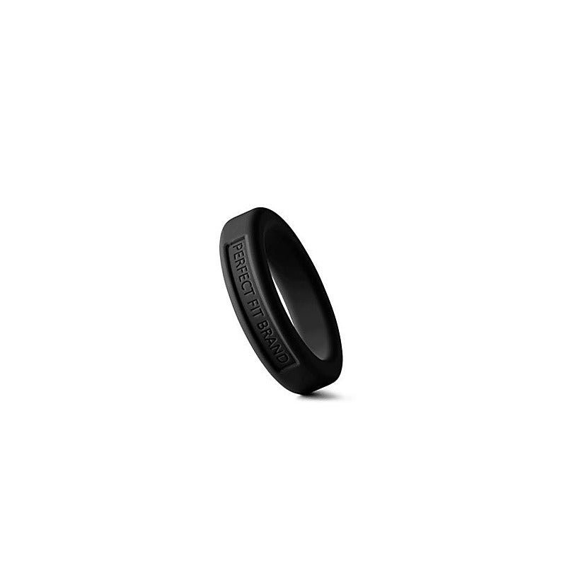 Classic Medium Stretch Silicone Penis Ring By Perfect Fit - Stretchy Cock Rings