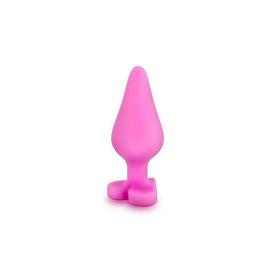 Play With Me Naughty Candy Heart Silicone Butt Plug - Butt Plugs