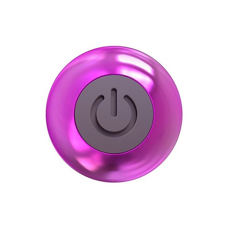 BMS Factory PowerBullet Pretty Point 10 Functions Bullet Vibrator USB Rechargeable - Bullet Vibrators