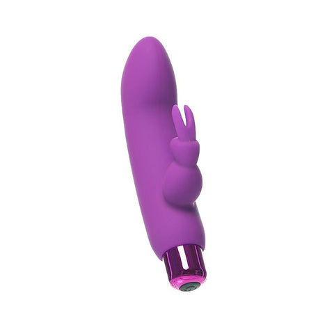 BMS Factory PowerBullet Alices Bunny Rechargeable Bullet Vibrator with Rabbit Sleeve - Bullet Vibrators