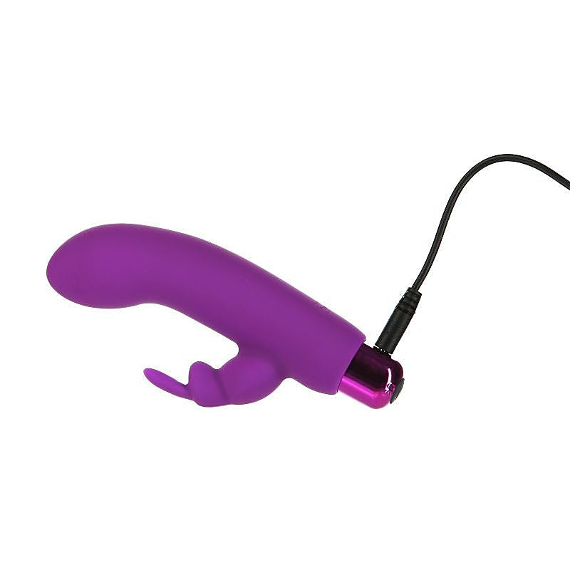 BMS Factory PowerBullet Alices Bunny Rechargeable Bullet Vibrator with Rabbit Sleeve - Bullet Vibrators