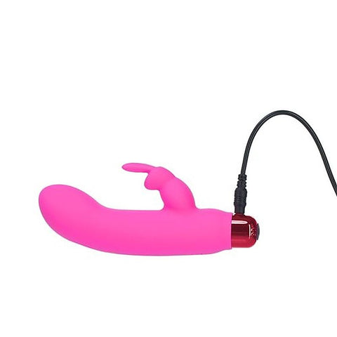 BMS Factory PowerBullet Alices Bunny Rechargeable Bullet Vibrator with Rabbit Sleeve - Bullet Vibrators