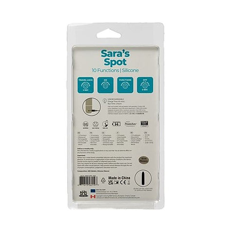 BMS Factory Power Bullet Saras Spot 10 Functions G Spot Vibrator USB Rechargeable - G-Spot Vibrators
