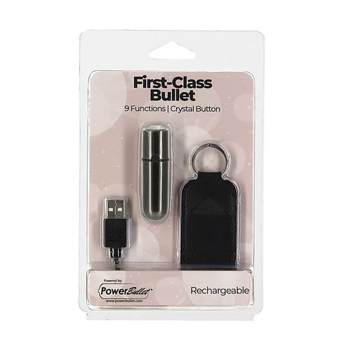 BMS Factory Power Bullet First Class 6 cm Rechargeable Bullet Vibrator Crystal - Bullet Vibrators