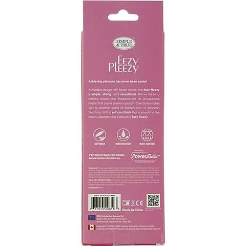 BMS Factory PowerBullet Eezy Pleezy 10 Speed 18 cm Bullet Vibrator Clitoral - Bullet Vibrators