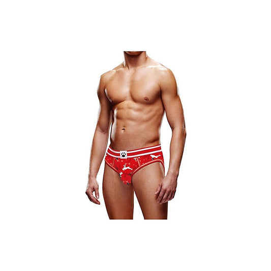 Reindeer Open Back Brief by Prowler - Mens Briefs And Boxers