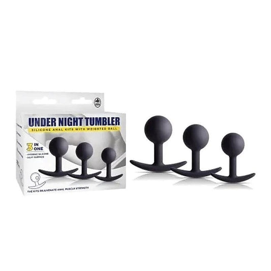 Under Night Tumbler Weighted Anal Trainer Kit - Butt Plugs