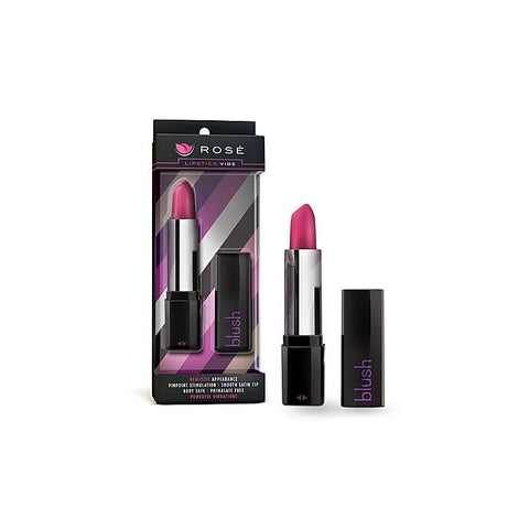 Rose Lipstick Mini & Slim Vibrator by Blush Novelties - Mini & Slim Vibrators
